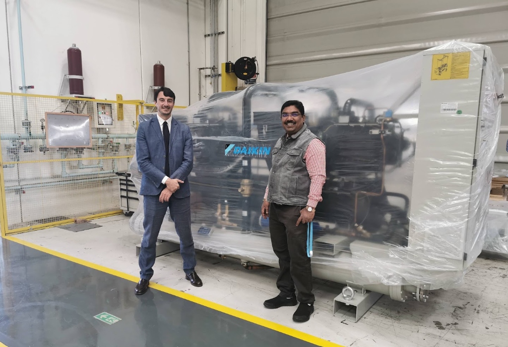 Daikin Industrial Chiller Factory Inspection