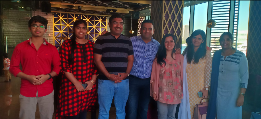 With Jayant Jawa Family