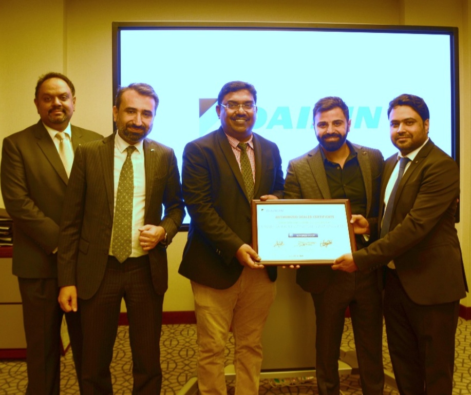 JP ENGINEERING - Daikin Sales Award Presentation